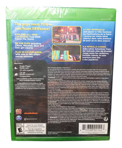 Paw Patrol The Movie Para Xbox One
