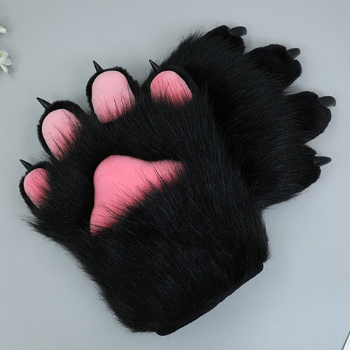 Peluche De Dibujos Animados Para Disfraz De Gato, Uñas, Garr