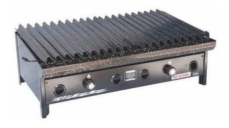 Imagen 2 de 3 de Parrilla A Gas 80x45 Cm Marca Lourdes Envio Gratis