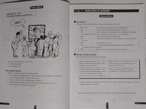 Fórum: Méthodo Francais 2 + Cahier D'exercise 2, Edição Em Francês - 2001 (Usado)