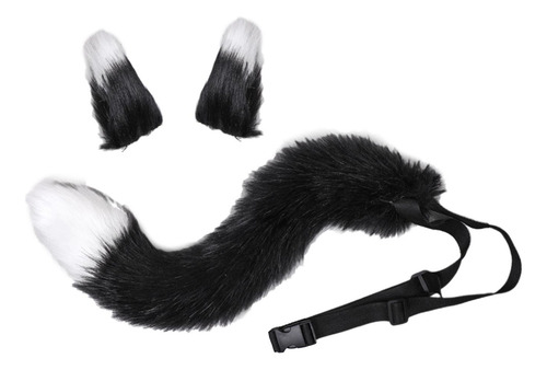 Conjunto De Orejas Y Cola De Zorro, Accesorios De Cosplay,