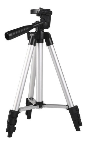 Imagen 1 de 7 de Tripode Aluminio Plegable Celular Camaras Reflex Telescopico
