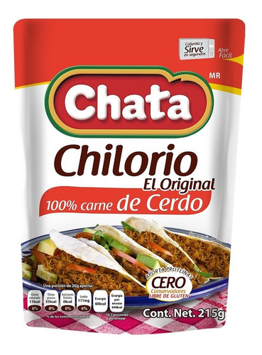 Chilorio De Cerdo La Chata 215 Gr