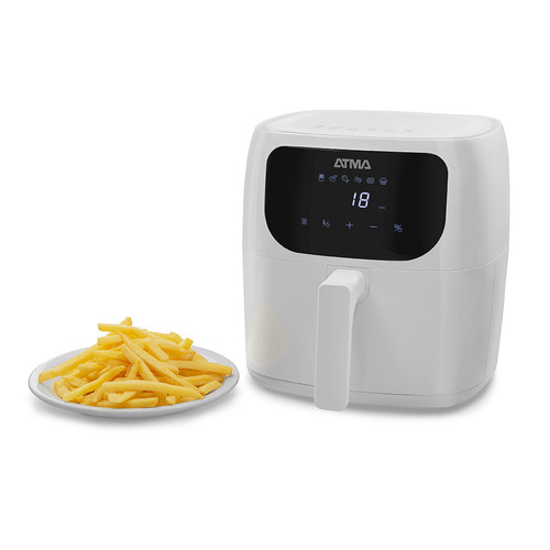 Freidora De Aire Digital Sin Aceite Atma Pro Fr60ar 6,5l Color Blanco