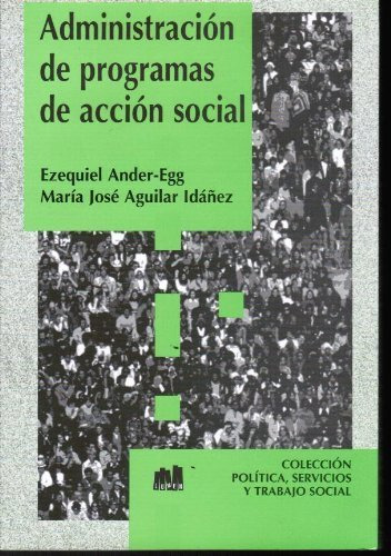 Libro Administración De Programas De Acción Social De Ezequi