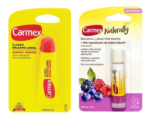 Carmex Tubo Original+ Frutos Rojos