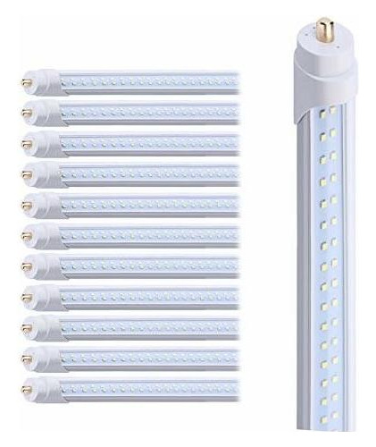 Focos Led - Tubo De Luz Led De 8 Pies 65 W, Base Fa8 De 