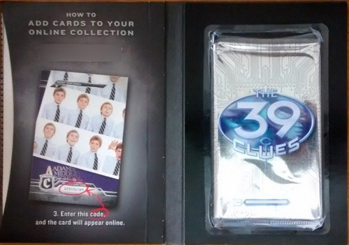 L2095 - The 39 Clues - Card Pack, For Books 1, 2, 3 - Inglês (Usado)