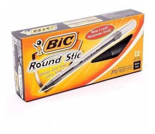 Bic Rondo Negro Caja X 60 Unidades