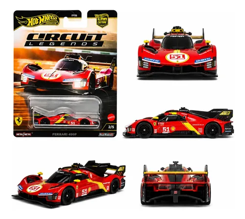 Hot Wheels Circuit Legends Ferrari 499p Vermelha | Parcelamento