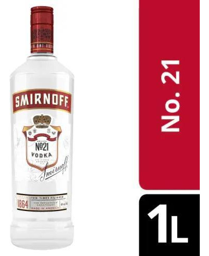 Combo Vodka Smirnoff 1 Litro Com Energético Baly Tropical 2l