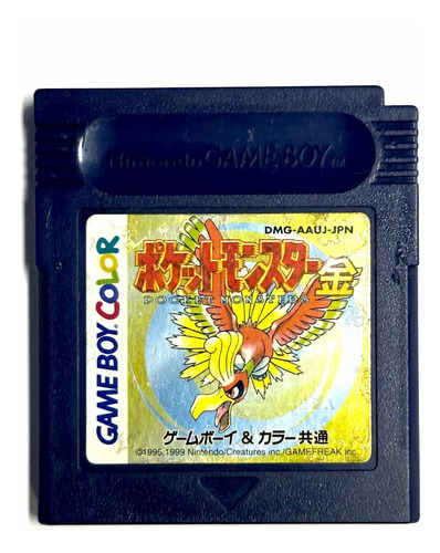 Pokémon Gold Version - Juego Original Game Boy Color Jp