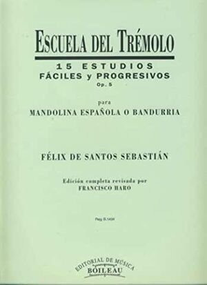 Libro 15 Estudios Fã¡ciles Y Progresivos De Mandolina, Ba...