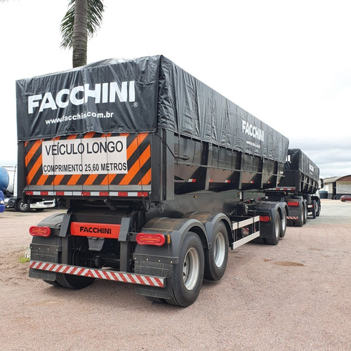 Imagem 3 de 12 de Rodocaçamba Basculante Facchini Com Dolly Esférico 2021