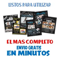 Comprar Pack Cuadro Pizarras Regalo Para Papá O Abuelo Día Del Padre