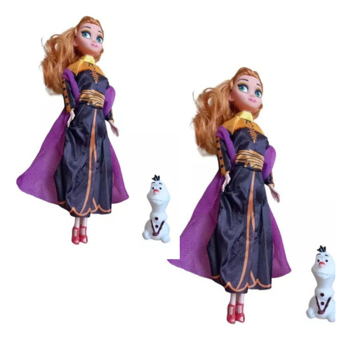 Muñeca Frozen Ana Con Sonido Libre Soy