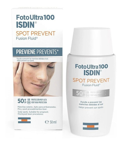 Foto Ultra 100 Spot Prevent Fps50+ | Isdin | 50ml