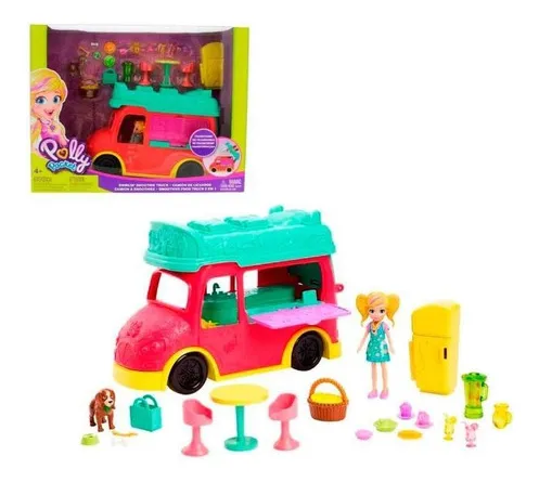Polly Pocket Camion De Licuados