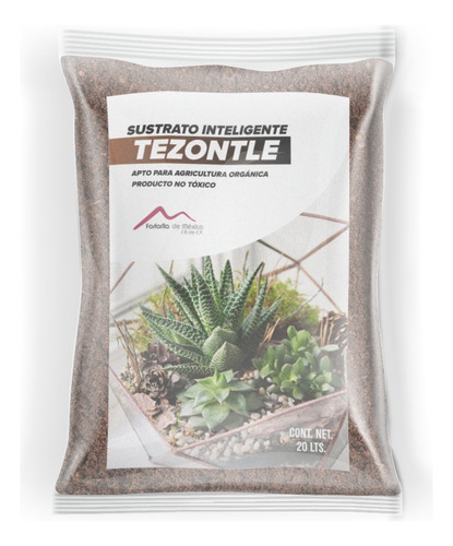 Tezontle Rojo 20 Lts  Sustrato Jardín Plantas