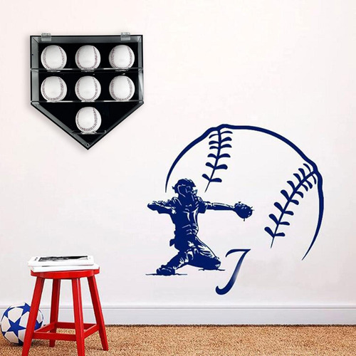 Estuche De Exposición De Béisbol, Estante De 7 Bolas