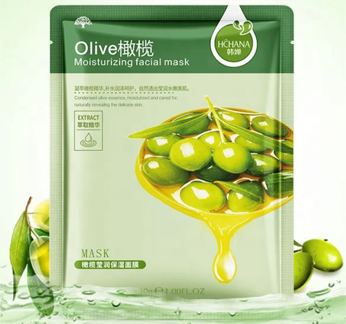 10x5 Mascarilla Coreana De Oliva