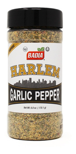 Imagen 1 de 1 de Harlem Garlic Pepper 170,1grs Badia Especial