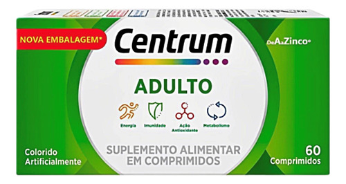 Centrum Adulto 60 Comprimidos