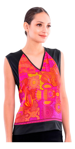 Blusa Caudal Pineda Covalin Diosas Mexicas
