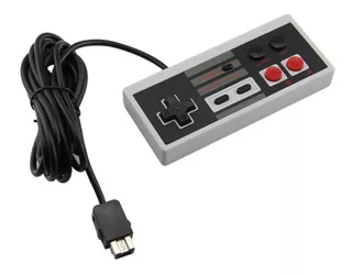 Mando Para Nes Classic Mini Control Nes Clasic Mini Turbo Color Gris