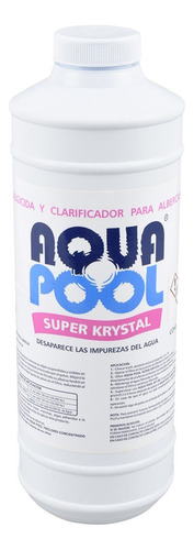 Algicida Y Clarificador Para Albercas Super Krystal 960 Ml