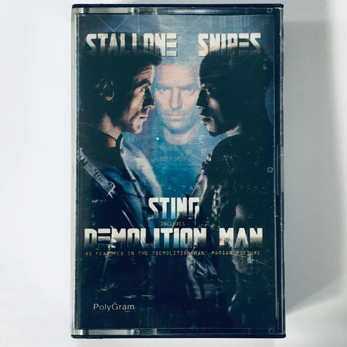 Sting Demolition Man Cassette Nuevo - Stallone Snipes