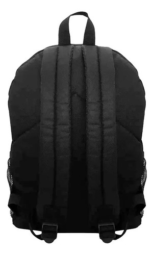 Mochila Bagcherry Urbana Moderna Resistente Versátil Color Negro Diseño De La Tela Lisa