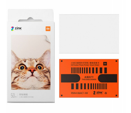 50 Hojas De Papel Para Impresora Portátil Xiaomi Originales