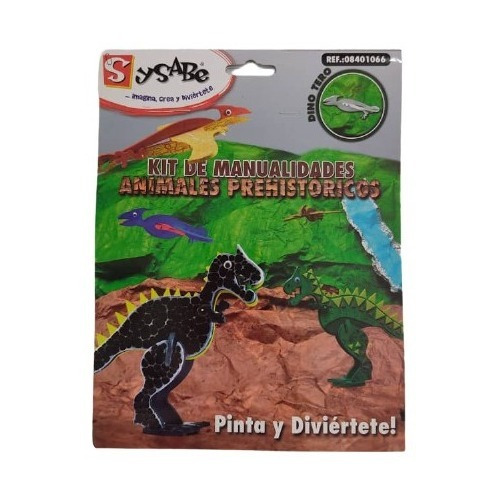Kit De Manualidades Dinosaurios Prehistóricos Sysabe 