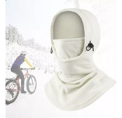 Máscara De Equitación Con Capucha Para Clima Frío D