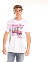 Comprar Remera Rusty Barbie Rips Blanca - Tienda Rusty
