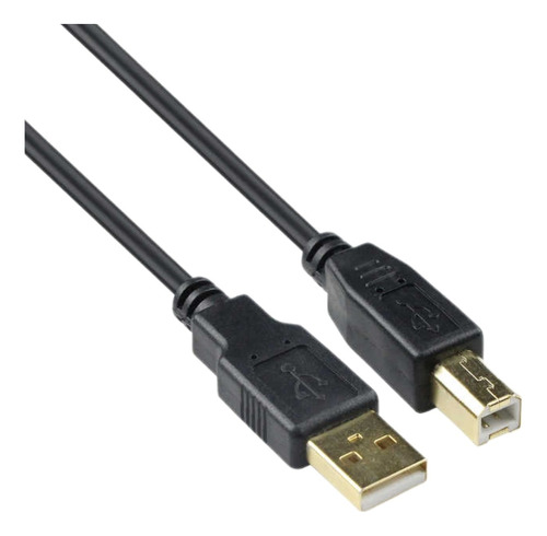 Cable Usb Vcom Para Impresoras Blister 3 Metros Cu201g Acme