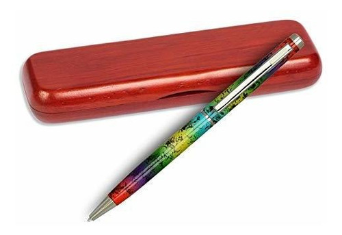 Bolígrafo - 4g Ball Pen Rainbow With White Accents With Sing