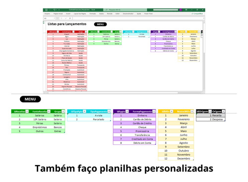 Planilha De Gestão Financeira Pessoal Com Suporte Dedicado