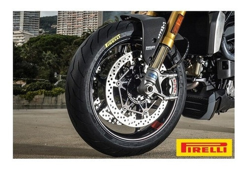Pneu Pirelli Dianteiro 120/70-17 Tl Rosso 3 Kawasaki Z900