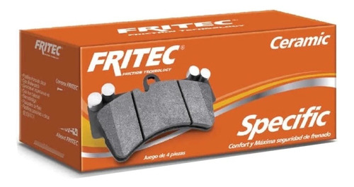 Pastillas Delanteras Mazda 3 2006-2014 Fritec Ceram 1583 767