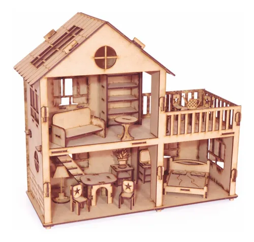 Casita fibrofacil para muñecas new arrivals