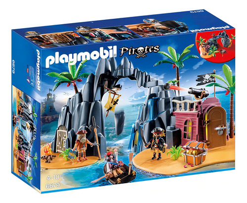 Playmobil Pirates 6679 - Bastion Tower Strong Soldiers, cor azul