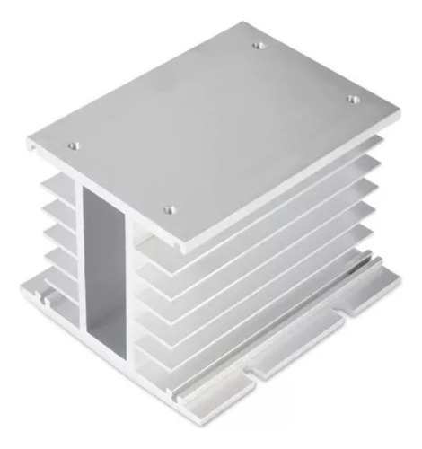 Dissipador De Calor Trifásico Para Rele Ssr - 465 Gramas