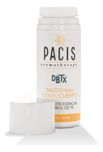 Pacis Talco Ideal Para Diabético Con Extracto De Árbol De Té