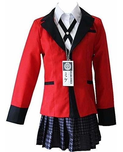 Yumeko Jabami Cosplay Costume Girls School Uniform Jueg...