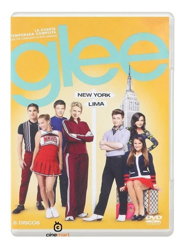 Glee La Cuarta Temporada Completa 6 Dvd Nuevo Original