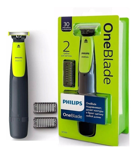 Barbeador Elétrico Philips One Blade Oneblade Qp2510/10