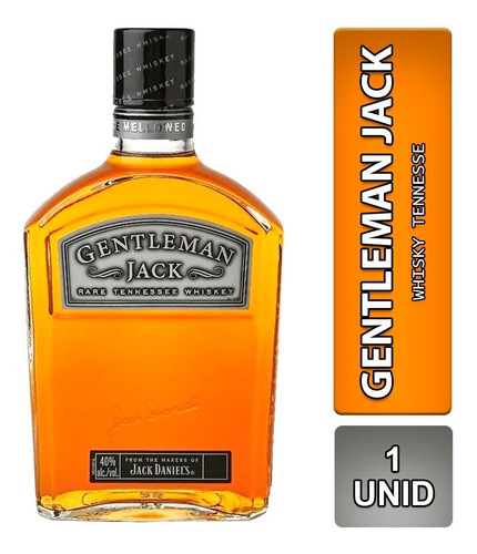 Whisky Jack Daniels Gentleman 750ml Whiskey Tennessee