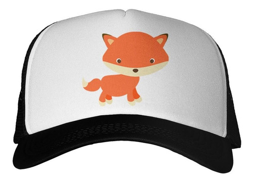 Gorra Zorro Naranja Animal Dibujito